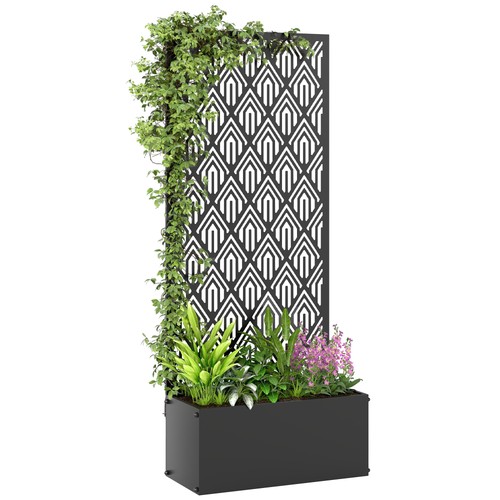 Outsunny jardinière avec - jardinière,