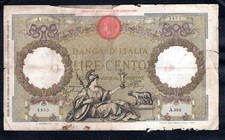 Italie Un billet de 100 Lire 5.10.1931 Etat B+