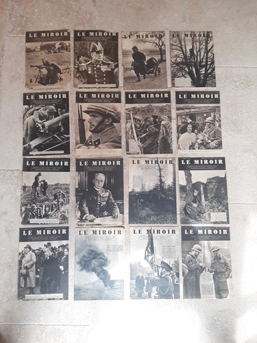 Lot journaux guerre - 16, de