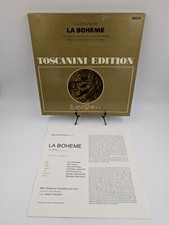 Coffret Vinyle 33 tours Giacomo Puccini : La Bohème Toscanini Edition complet