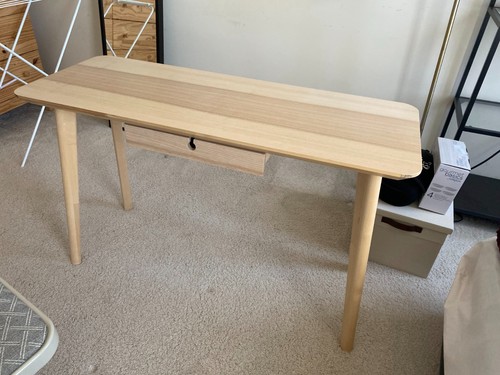Ikea wood table lisabo - wood,