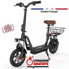 Trotinette Électrique 500W, 12 Poucet pliable 12 pouces 25 km/h 500W