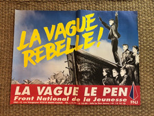 Affiche FN FRONT NATIONAL LE