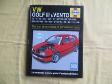Volkswagen GOLF III et VENTO - revue technique HAYNES - 1999