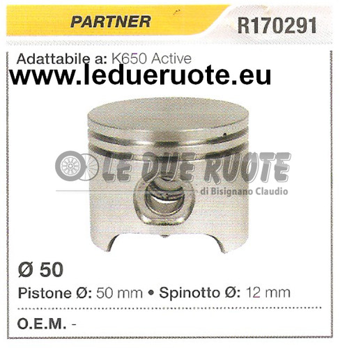 R170291 piston complet partner - complet,