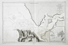 Sierra Leone Afrique De L'Ouest Carte Marine 1852