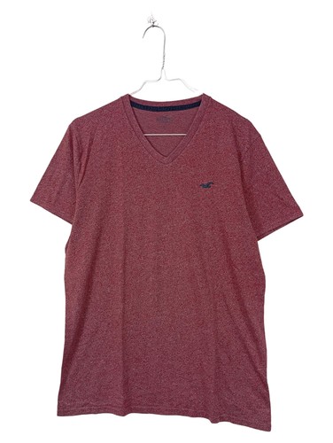 Hollister shirt homme rouge - t-shirt,