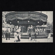 Cpa Paris / Fête foraine / Manège des Chats