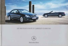 Catalogue Brochure Mercedes CLK Coupé / Cabriolet W209 11/2005 France