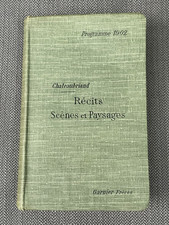 Livre Chateaubriand Récits