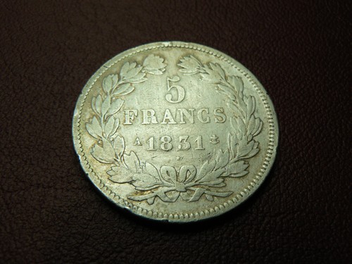 Piece argent ecu 1831 a - 1831,