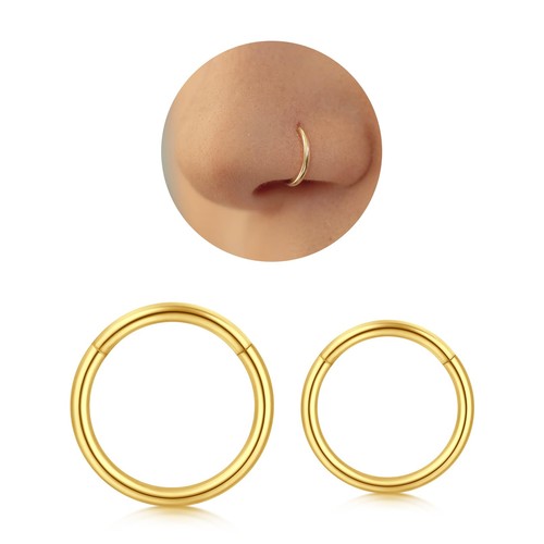 Pièces anneau piercing nez - 2,