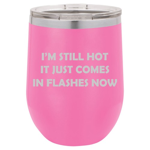 Stemless wine tumbler m - stemless, i'm
