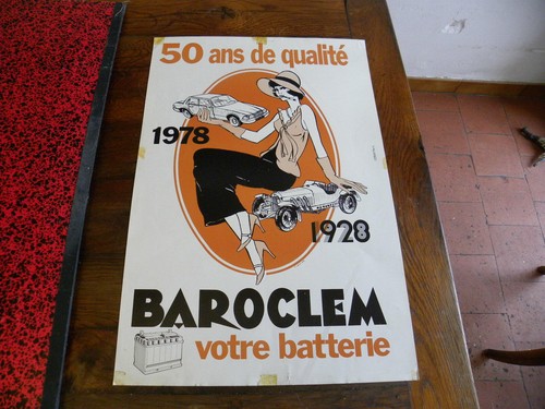 Affiche baroclem ans de - 50,