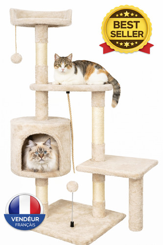 Arbre chat multi niveaux - arbre,