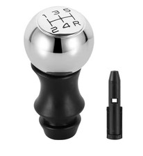 Pommeau levier Vitesse Argenté Peugeot Citroën 106 206 207 307 308 407 C2 C3 C4