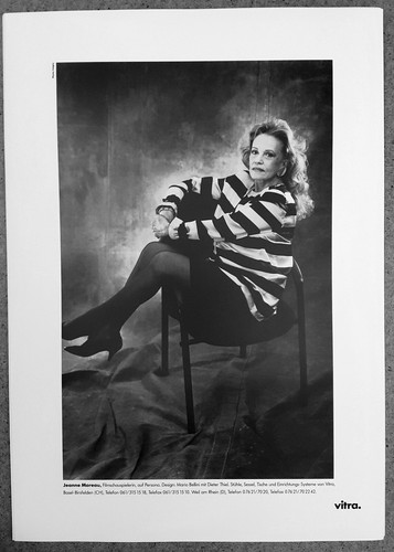Jeanne moreau affiche - moreau,, vitra