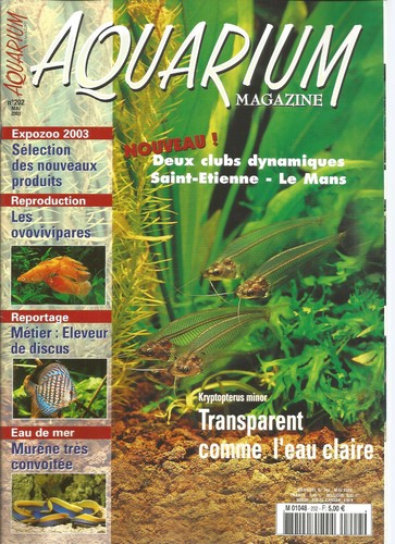 Aquarium magazine 202 - magazine, n°202