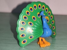 PLAYMOBIL FIGURINE PAON OISEAU