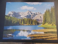 Puzzle 3000 pièces Lac de Misurina en Italie Castorland complet