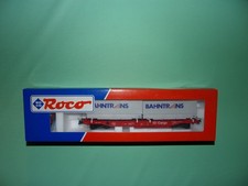 ROCO wagon kangourou + caisses