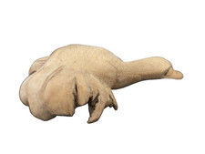 canard sculpté en racine bois