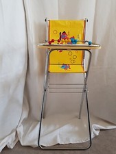 Vintage ancienne Chaise haute