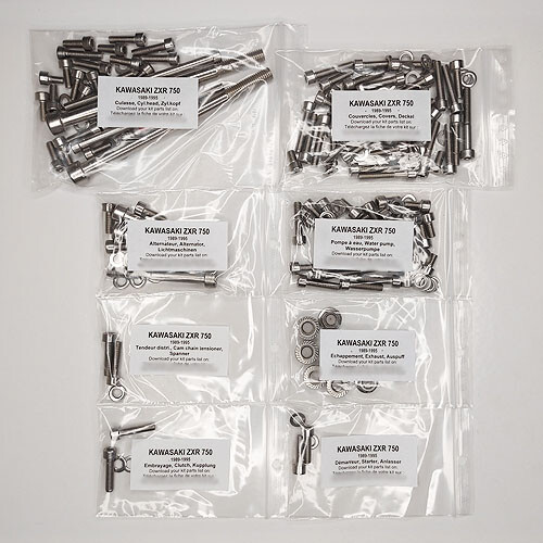 Kawasaki zxr 750 1991 1995 - 1991-1995, kit