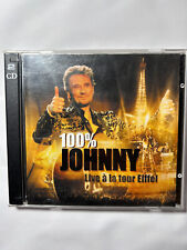 Johnny Hallyday – 100% Johnny - Live À La Tour Eiffel/ 2 CD