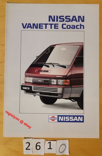 Nissan vanette coach - nissan,