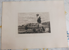 ancienne eau forte lucien