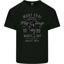 T-Shirt En Coton Léger Pour Hommes De Muay Thai, MMA Et Arts Martiaux