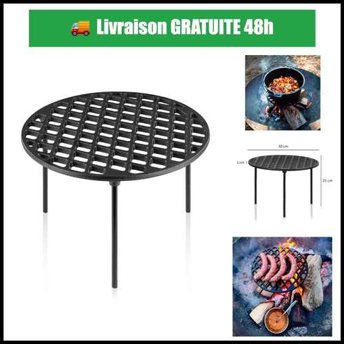 Grille barbecue fonte - 30, cm