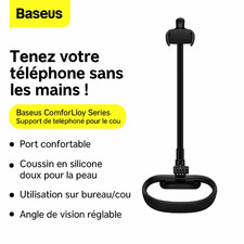 Support Téléphone Lit Salon Canapé – Bras Flexible 360° à Col de Cygne FR