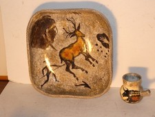 ANCIENNE COUPE EN GRES EMAILLE