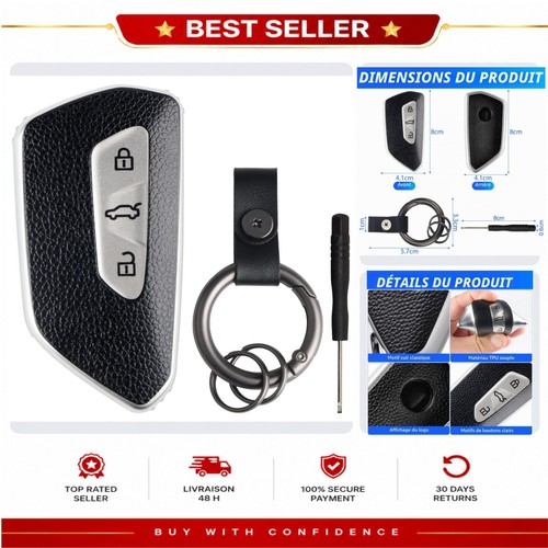 Coque clé voiture lbsamp noir - clé,