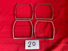 4 ENCADREMENTS CHROME DE PHARE