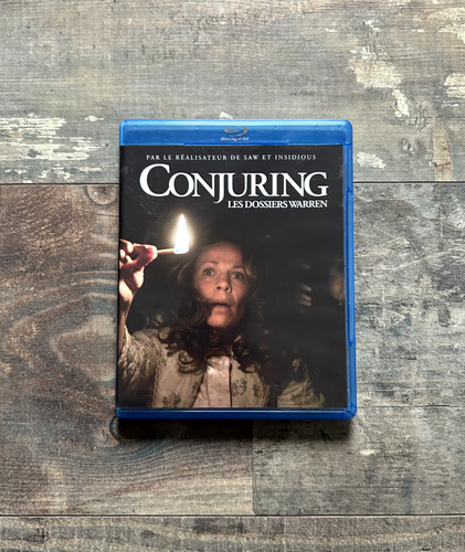 Dvd blu ray conjuring - -,