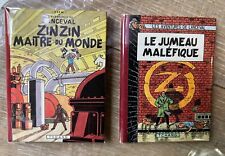 EXEM LANCEVAL TL ZINZIN + JUMEAU MALEFIQUE ETAT NEUF ( TINTIN )