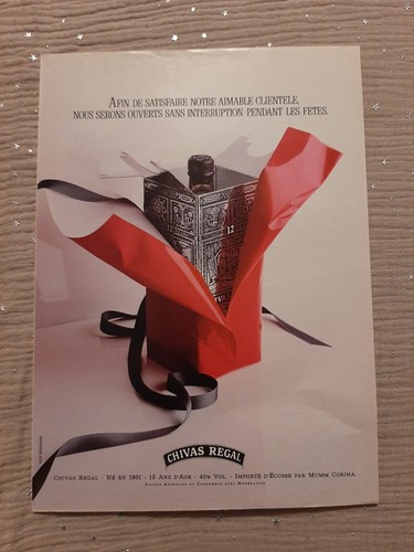 Publicité presse whisky - de,