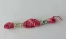 ECHEVETTE COTON RETORS DMC - N°2572 - ROSE  - fil à broder- 10 m - n°4
