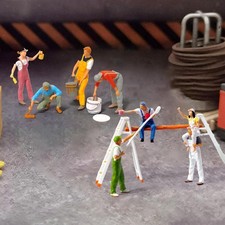 1/87 Figure Peintre Miniature