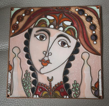 Tableau sur Cuivre, émaillé