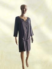 Robe Courte Marron Glacé