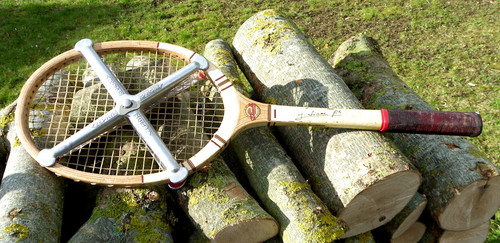 Raquette tennis vintage en - tennis,