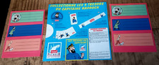 Hergé & Moulinsart - Anciens stickers autocollants pour cahiers et Pub Haddock
