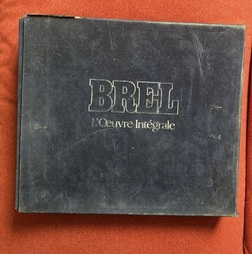 Jacques brel vinyles oeuvre - brel, l'oeuvre