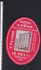 Ancienne  étiquette bagage
