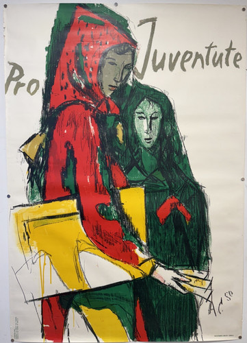 Projuventute affiche originale - projuventute,