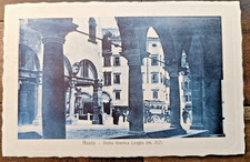 Années 30 Transports Asolo Dans Loggia Avec Autocar En Départ-82731